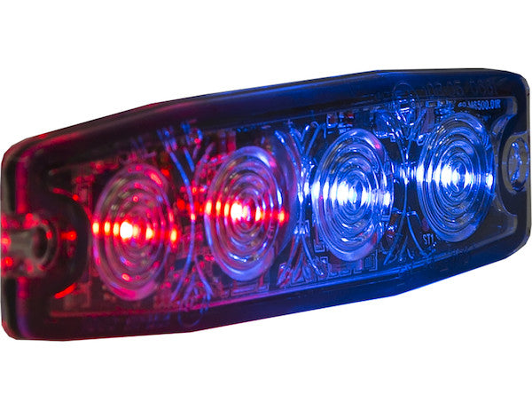 Load image into Gallery viewer, Ultra Thin 4.5 Inch Red/Blue LED Strobe Light
