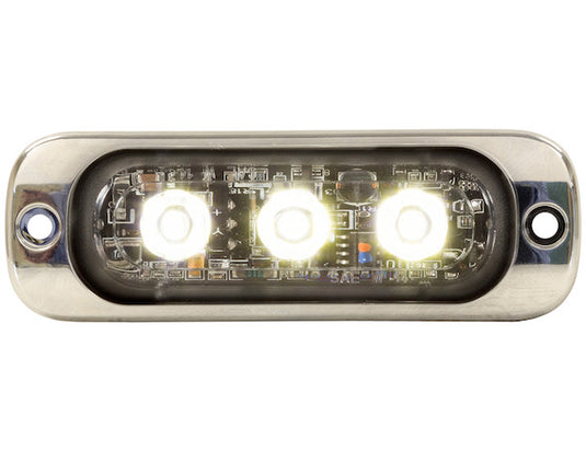 Thin 3.5 Inch Clear Strobe Light