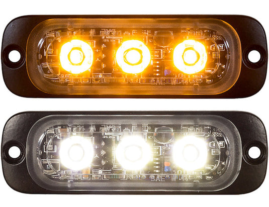Thin 3.5 Inch Amber Strobe Light