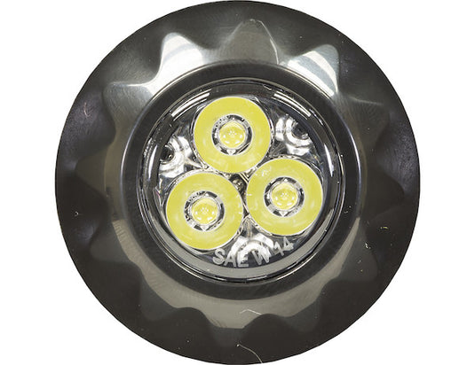 Clear Surface/Recess Mount Round LED Strobe Light