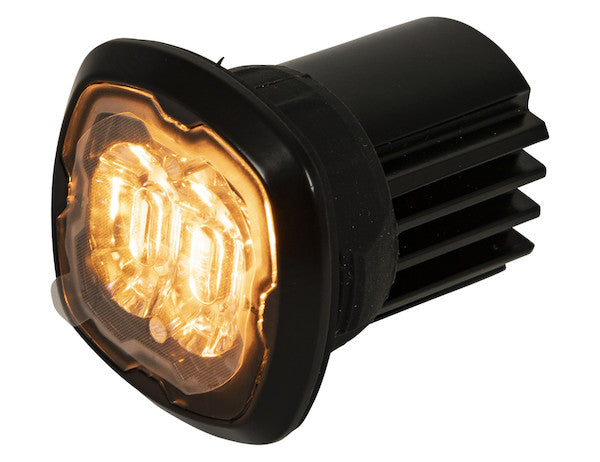 Load image into Gallery viewer, 1.5 in. Flush/Surface Mount Amber LED Strobe Light
