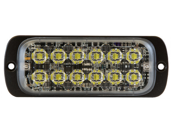 Load image into Gallery viewer, Thin Dual Row 4.5 Inch Clear LED Strobe Light

