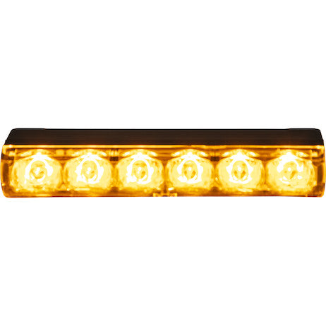 Load image into Gallery viewer, Narrow Profile 3.5 Inch Amber/Clear LED Strobe Light
