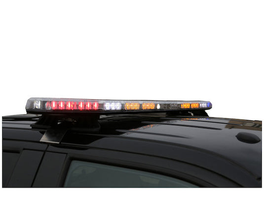 60 Inch Modular Light Bar (14 Amber Modules, 2 Red Stop/Turn/Tail, Traffic Adviser)