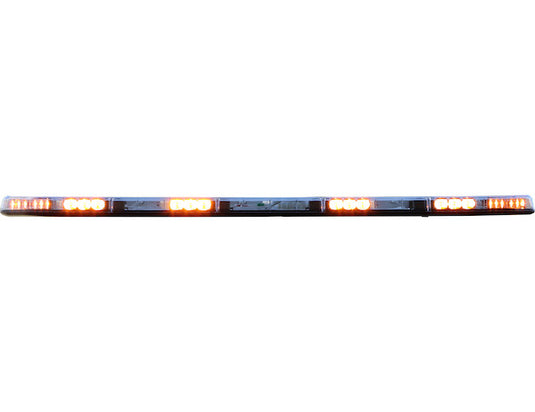 60 Inch Modular Light Bar (14 Amber Modules, 2 Red Stop/Turn/Tail, Traffic Adviser)