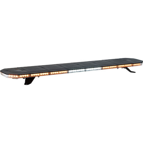 48 Inch Amber LED Light Bar with Warning / Clear Take Downs & Alley Lights