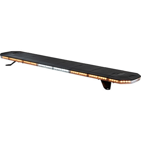 Load image into Gallery viewer, 48 Inch Amber LED Light Bar with Warning / Clear Take Downs &amp; Alley Lights
