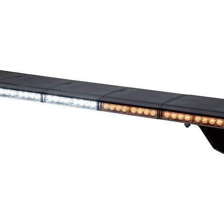 Load image into Gallery viewer, 48 Inch Amber LED Light Bar with Warning / Clear Take Downs &amp; Alley Lights
