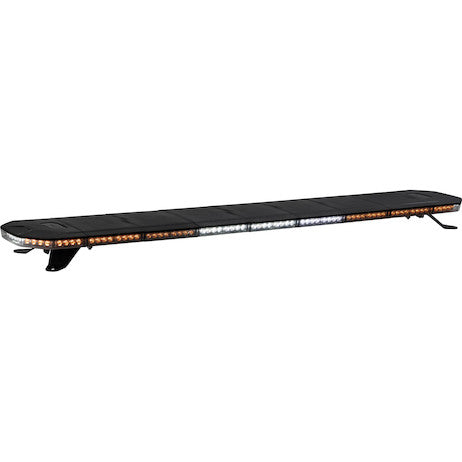 Load image into Gallery viewer, 54 Inch Amber LED Light Bar with Warning / Clear Take Downs &amp; Alley Lights
