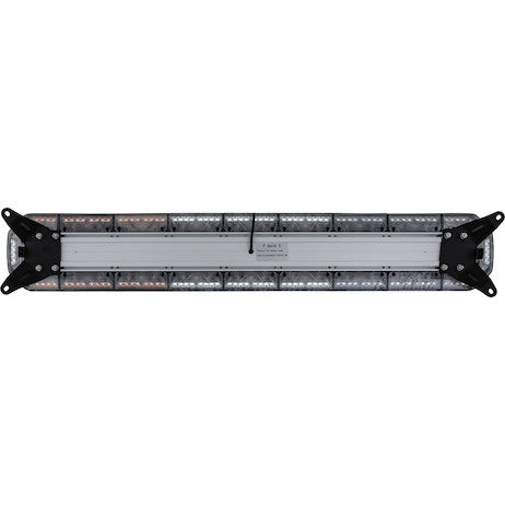 Load image into Gallery viewer, 54 Inch Amber/Clear LED Light Bar with Warning / Clear Take Downs &amp; Alley Lights
