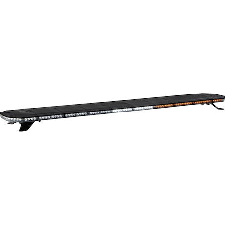 Load image into Gallery viewer, 60 Inch Amber/Clear LED Light Bar with Warning / Clear Take Downs &amp; Alley Lights
