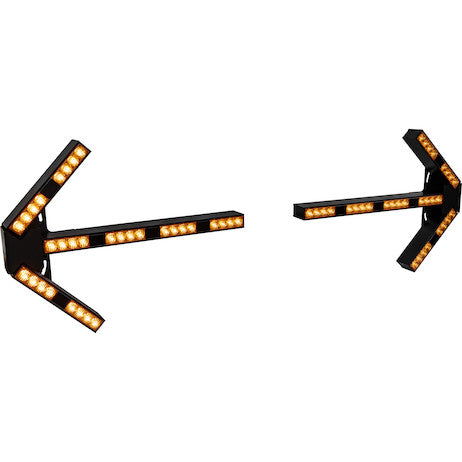 2-Piece Split LED Light Bar Traffic Arrow
