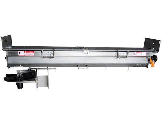 SaltDogg Heavy Duty 9 Inch Auger Under Tailgate Spreader-15 Inch Sides-Stainless