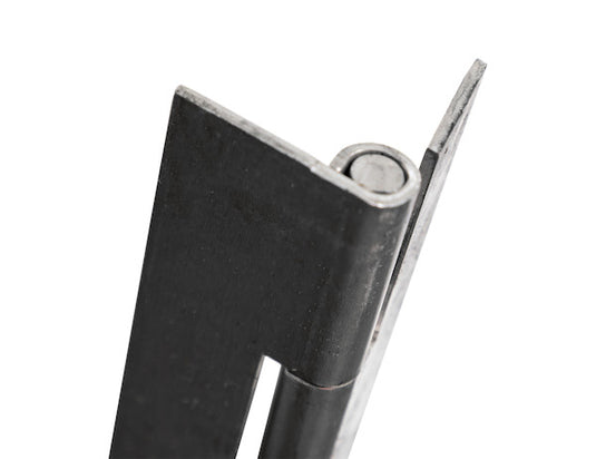 Aluminum Continuous Hinge .093 x 72 Inch Long with 1/4 Pin and 3.0 Open Width
