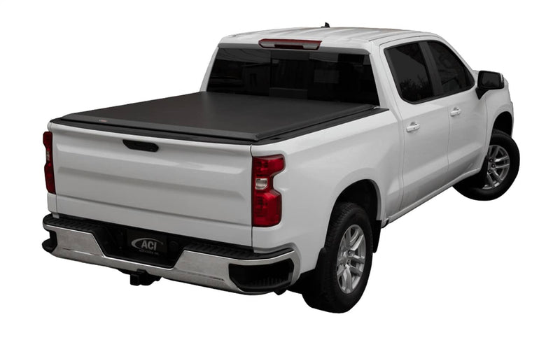 Load image into Gallery viewer, ACCESS LiteRider Soft Roll-Up Tonneau Cover, 5'8" Bed, With CarbonPro Bed, Without Factory Side Storage Boxes - 2019-2026 GMC Sierra 1500
