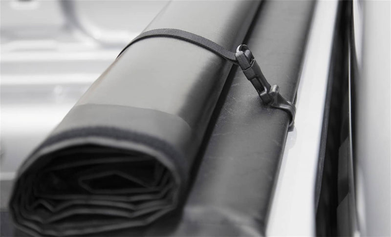 Load image into Gallery viewer, ACCESS Lorado Soft Roll-Up Tonneau Cover, 6'7" Bed, Without Factory Side Storage Boxes, With Deck Rail System - 2007-2021 Toyota Tundra
