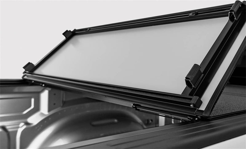 Load image into Gallery viewer, ACCESS LOMAX Stance Hard Folding Tonneau Cover, 5'8" Bed, With CarbonPro Bed, Without Factory Side Storage Boxes - 2019-2026 GMC Sierra 1500
