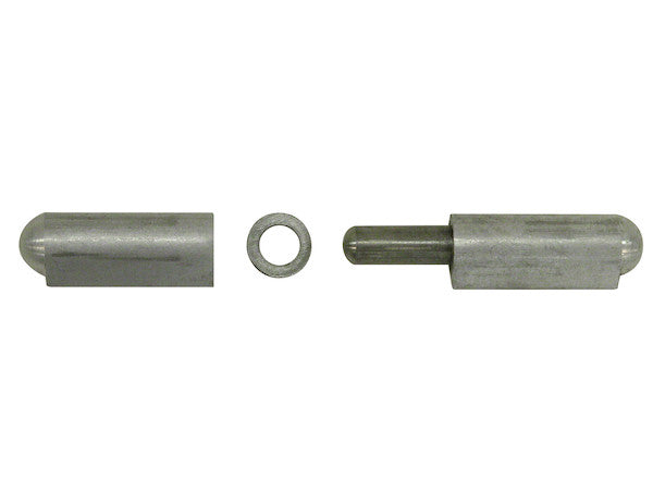 Load image into Gallery viewer, Aluminum Weld-On Bullet Hinge with Stainless Pin and Bushing - 0.61 x 3.15 Inch
