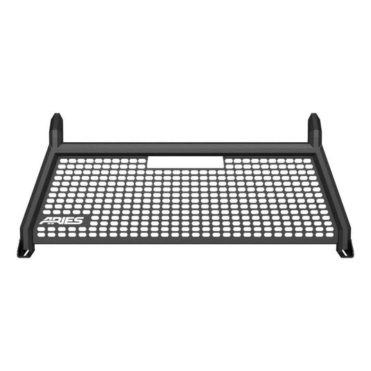 Chevrolet Silverado Aries Black Advantedge Headache Rack for 2007 to 2018