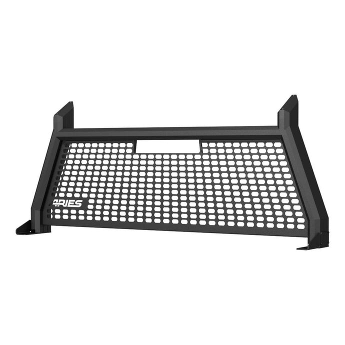 Chevrolet Silverado Aries Black Advantedge Headache Rack for 2007 to 2019