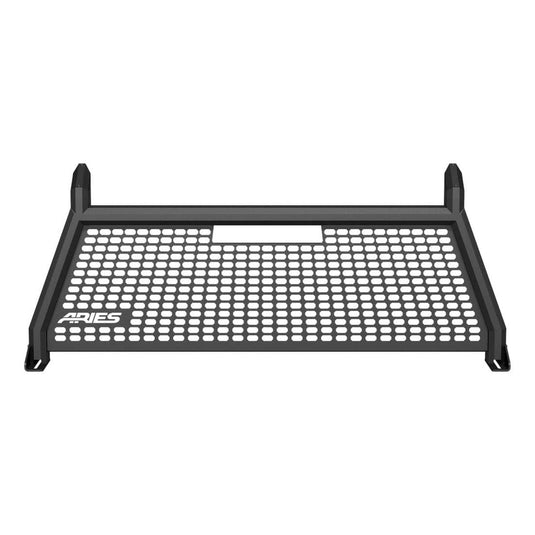 Chevrolet Silverado Aries Black Advantedge Headache Rack for 2007 to 2019