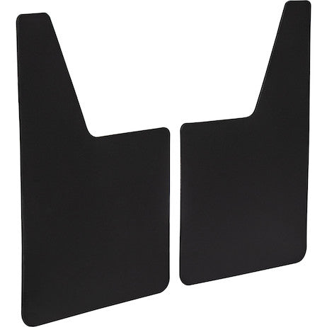 Thermo Flex Fender Guard Black Mudflaps 11.75x17.75 Inch