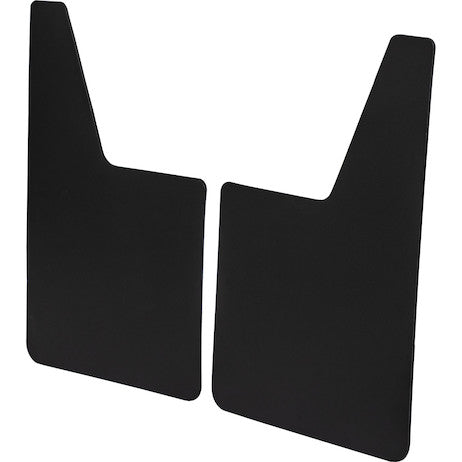 Thermo Flex Fender Guard Black Mudflaps 11.75x17.75 Inch