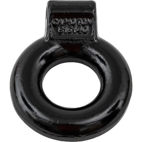 Black 10-Ton Forged Steel Tow Eye 3 Inch I.D.
