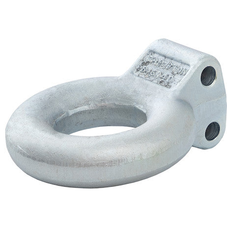 Zinc Plated 10-Ton Forged Steel Tow Eye 3 Inch I.D.