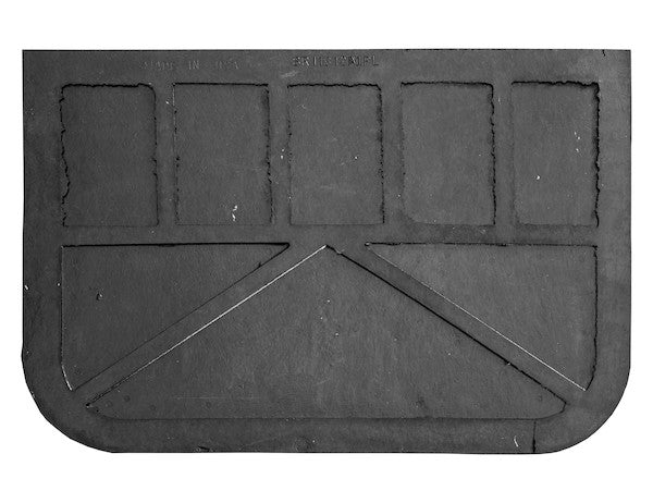 Load image into Gallery viewer, Heavy Duty Black Rubber Mudflaps 18x12 Inch
