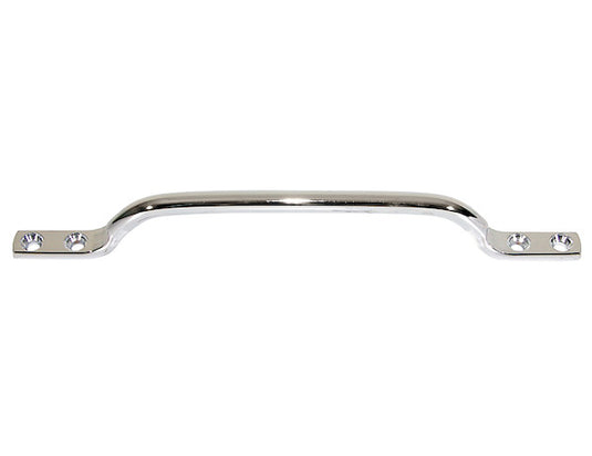Chrome-Plated Solid Steel Grab Handle - 1/2 Diameter x 13.25 Inch Long