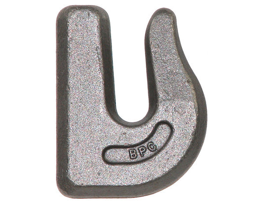 3/8 Inch Drop Forged Weld-On Heavy-Duty Towing Hook - Grade 43