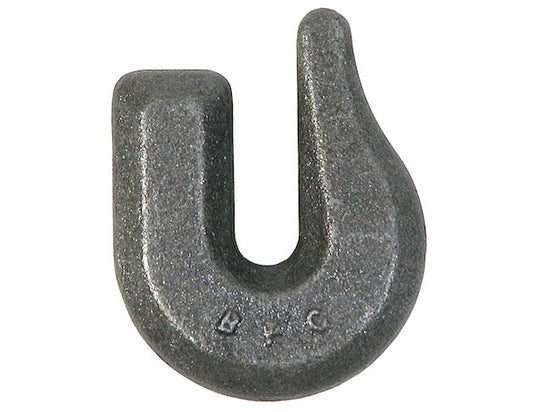 5/16 Inch Drop Forged Weld-On Heavy-Duty Towing Hook - Grade 43