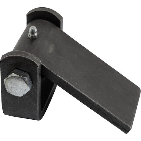 Load image into Gallery viewer, Formed Steel Hinge Strap with Grease Fittings - 3.85 x 4.35 x 2.44 Inch Tall
