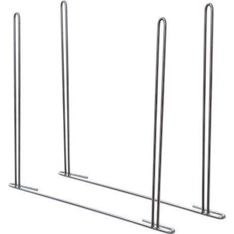 Load image into Gallery viewer, Chrome Plated Anti-Sail Brackets 24.50x20.75 Inch
