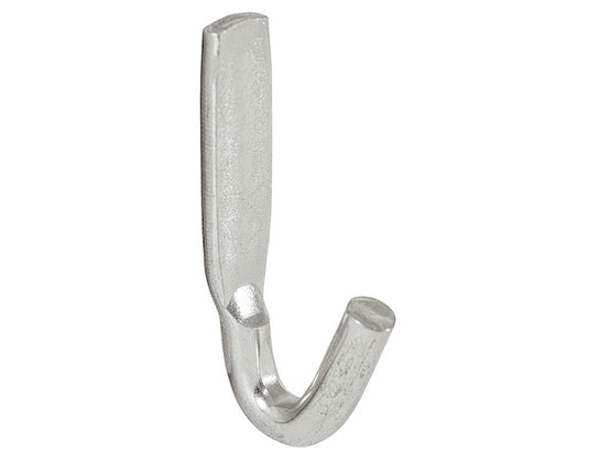 Stainless Steel Weld-On Tarp Hook, 3-1/4 Inch Length