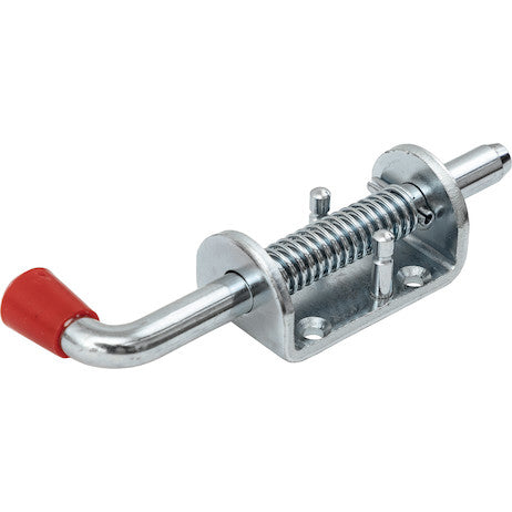 1/2 Inch Zinc Plated Spring Latch Assembly - 1.56 x 6.5 Inch Long