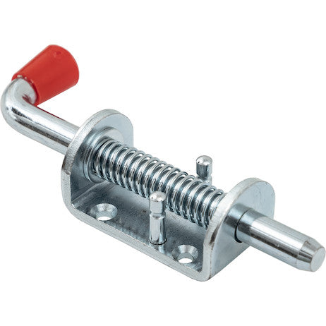 1/2 Inch Zinc Plated Spring Latch Assembly - 1.56 x 6.5 Inch Long