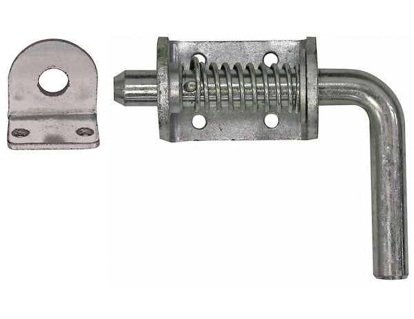 Load image into Gallery viewer, 3/4 Inch Zinc Plated Heavy Duty Spring Latch Assembly with Keeper
