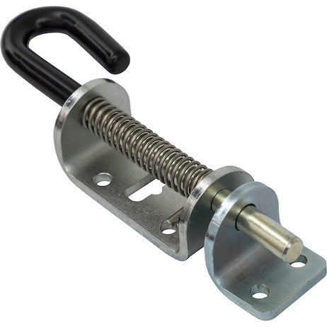 Zinc Plated Heavy Duty Spring Latch Assembly with Keeper