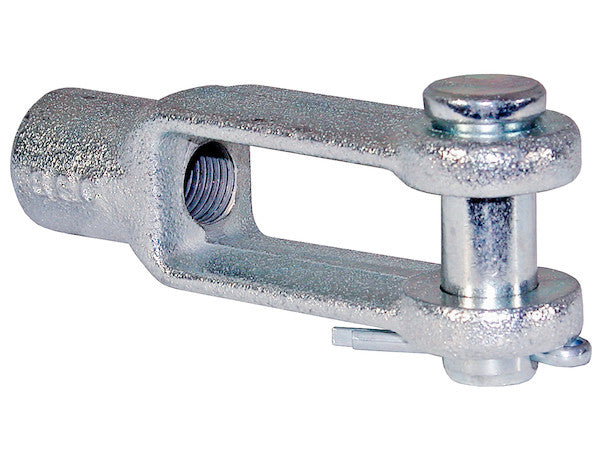 Load image into Gallery viewer, B27086ANFZ 1/2 Inch Clevis with Pin and Cotter Pin Kit-Zinc Plated
