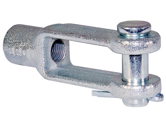 B27086ANFZ 1/2 Inch Clevis with Pin and Cotter Pin Kit-Zinc Plated