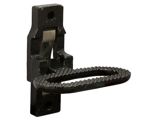 Safety Folding Foot/Grab or Step-Black Powder Coated