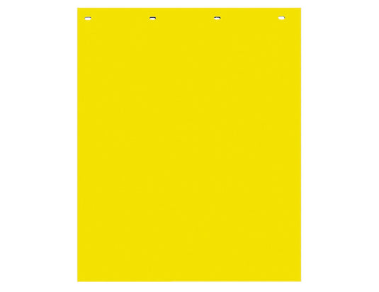 Super Durable Yellow Polymer Mudflaps 24x36 Inch