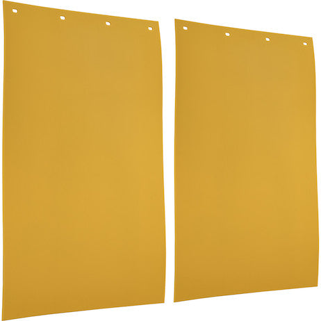 Super Durable Yellow Polymer Mudflaps 24x36 Inch