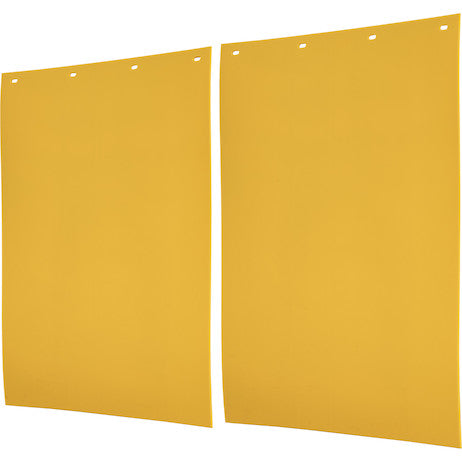 Load image into Gallery viewer, Super Durable Yellow Polymer Mudflaps 24x36 Inch
