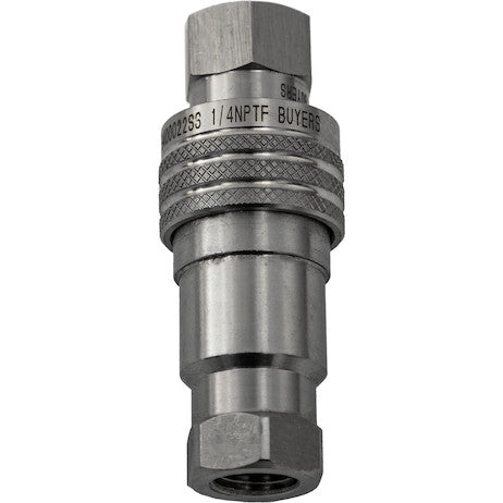 Load image into Gallery viewer, Hydraulic Coupler Set, SST, 1/4in NPTF, 1/4in BODY
