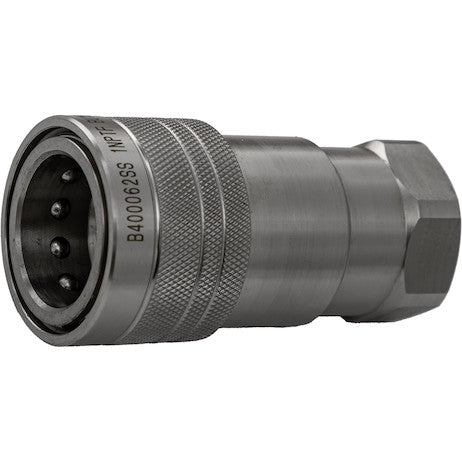Load image into Gallery viewer, Hydraulic Coupler, FEMALE, SST, 1in NPTF, 1in BODY
