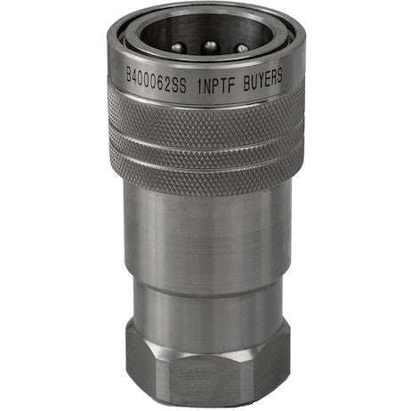 Load image into Gallery viewer, Hydraulic Coupler, FEMALE, SST, 1in NPTF, 1in BODY
