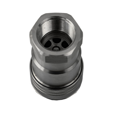 Load image into Gallery viewer, Hydraulic Coupler, FEMALE, SST, 1in NPTF, 1in BODY
